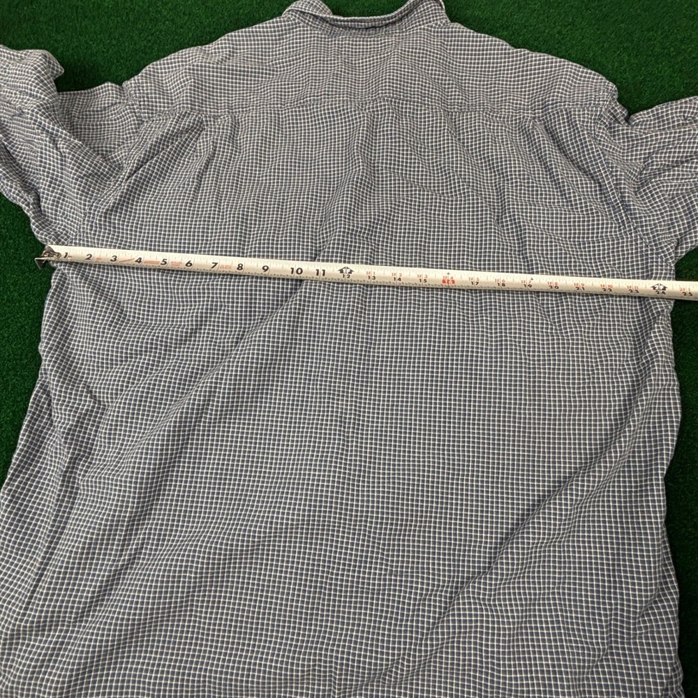 Columbia Sportswear Button Down Long Sleeve Checkered Shirt Mens XL Cotton - Picture 7 of 10